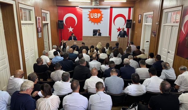 UBP PM toplandı: Tatar da katıldı