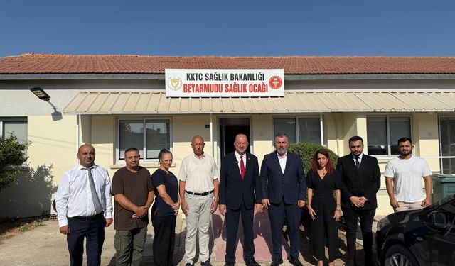 Dinçyürek: Beyarmudu Sağlık Merkezi’nde hedefimiz daha kapsamlı sağlık hizmeti