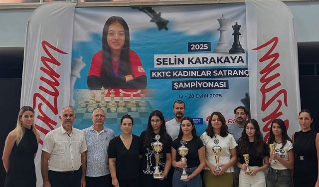 Selin Karakaya Kadınlar Satranç Şampiyonası tamamlandı