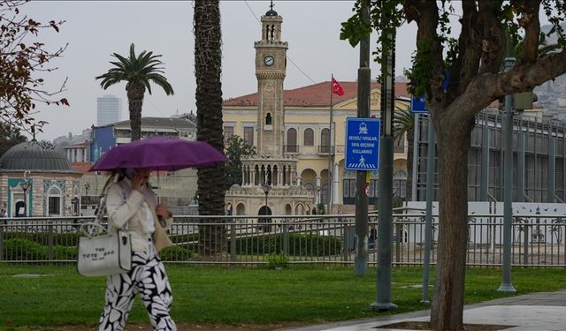 İzmir'de 121 gün sonra yağmur yağdı