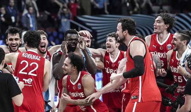 Türkiye A Milli Erkek Basketbol Takımı'ndan büyük sıçrama