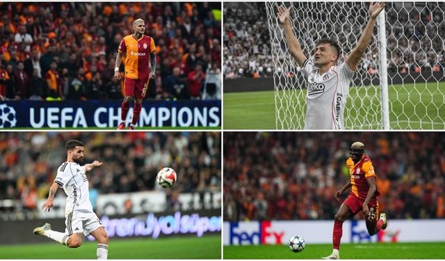 Galatasaray-Beşiktaş derbisinde gözler golcülerde