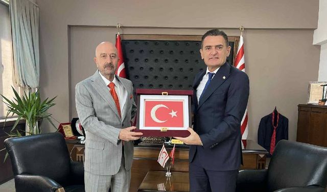 Aksakallı’dan Bakan Oğuz’a ziyaret