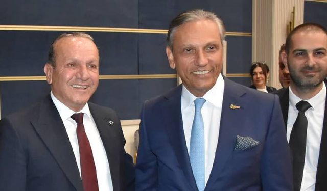 Ataoğlu, yeniden TÜRSAB başkanı seçilen Bağlıkaya’yı kutladı