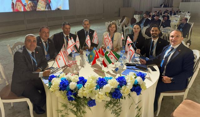 KKTC heyeti Azerbaycan'da Türk Dünyası STK’leri Dayanışma Forumu'na katıldı...