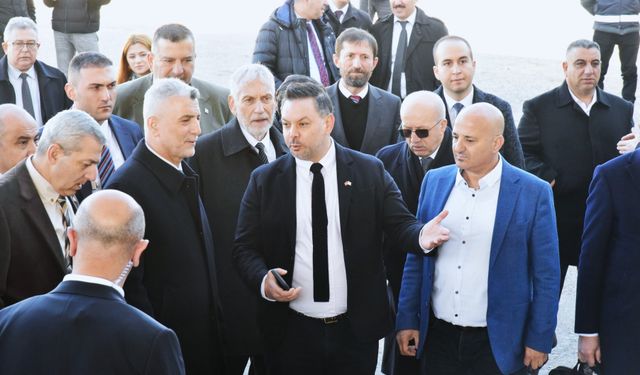 TC Ticaret Bakanı Ömer Bolat, Güzelyurt Soğuk Hava Deposu’nu İnceledi