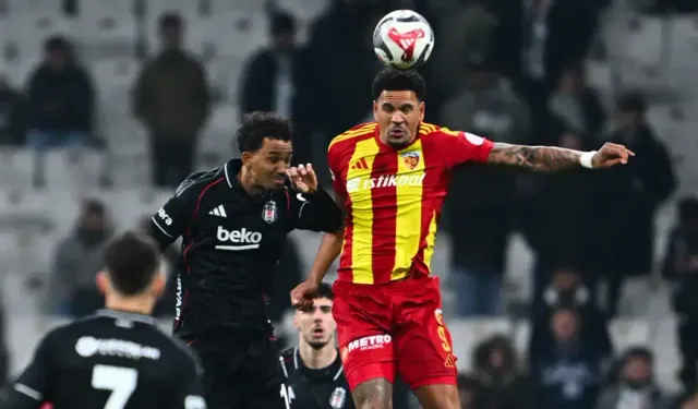 Beşiktaş son dakika golüyle kazandı, taraftardan tepki