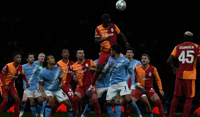 Galatasaray, Manchester City'e kaybetti ama Şampiyonlar Ligi'nde ilk 24'e kaldı