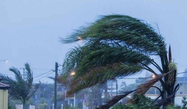 Şiddetli rüzgar uyarısı