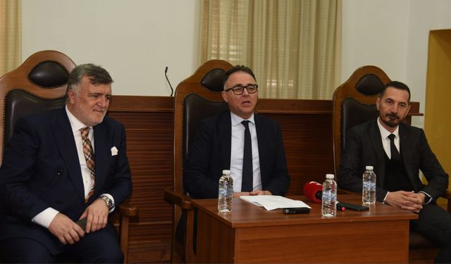 Türk Dünyası Arabulucular Birliği Yüksek Mahkeme Başkanı Özerdağ’ı ziyaret etti