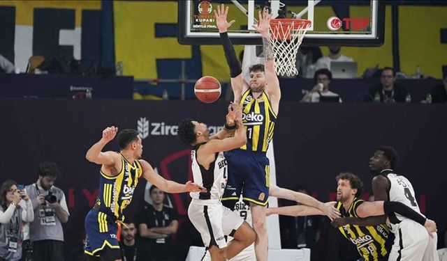 Türkiye Kupası'nın sahibi Fenerbahçe Beko