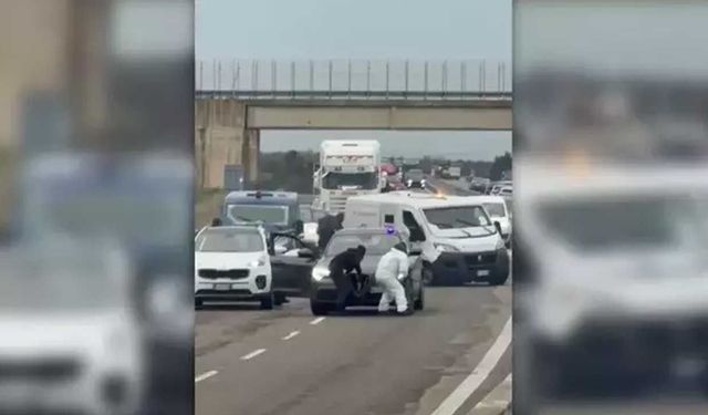 İtalya'da film sahnesi gibi soygun girişimi!