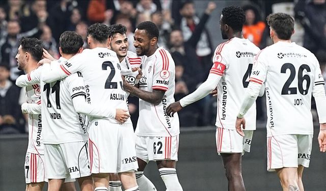 Beşiktaş kupada grup lideri olarak çeyrek finale yükseldi