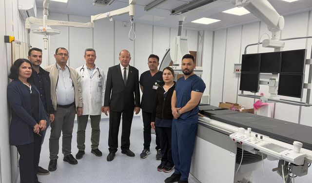 Dinçyürek: Mağusa Devlet Hastanesi’nde Anjiyo Merkezi hizmete hazır