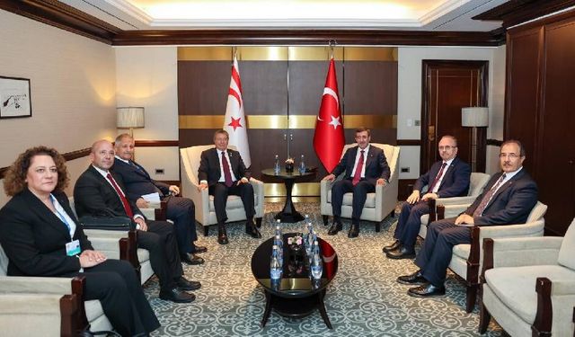 Başbakan Üstel, Yılmaz ile görüştü