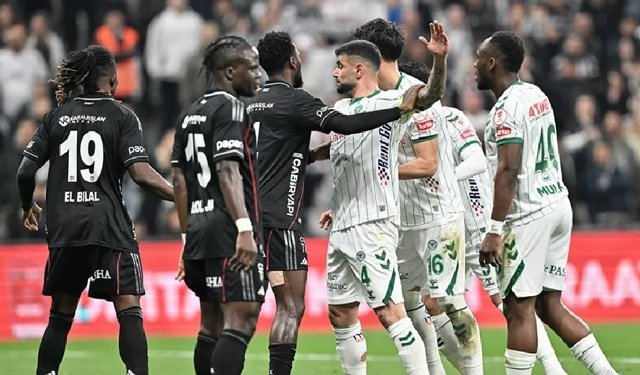 Beşiktaş'tan kupaya veda: Konyaspor finalde