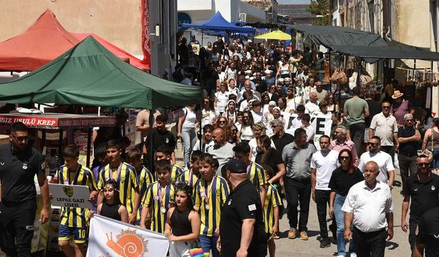 Lefke'de Ceviz Festivali yapıldı