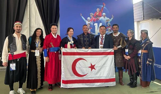 Geleneksel okçular İstanbul’da KKTC’yi temsil etti