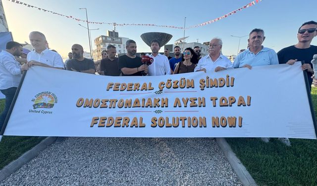 KKTC ve Güney Kıbrıs’ta eş zamanlı eylem