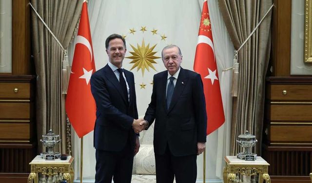 Erdoğan, NATO Genel Sekreteri Rutte'yi kabul etti