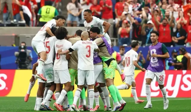 Kanada'yı 3-0 mağlup eden Fas, Dünya Kupası'nın ilk çeyrek finalisti oldu