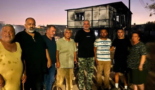 Hayvancılar Birliği'nden yangın mağduru üreticiye destek ziyareti