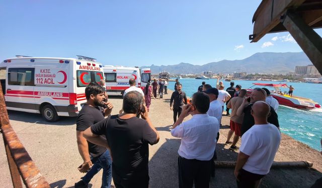 Türkiye’den Girne’deki gemi için arama kurtarma seferberliği