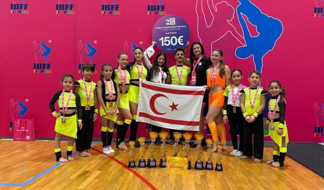 KKTC Çocuk Fitness sporcuları Hırvatistan’da önemli başarılar elde etti