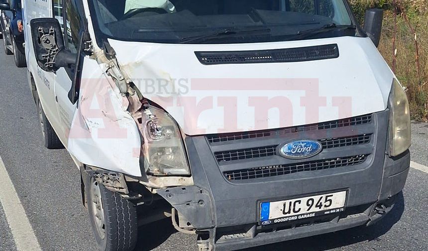 Lefkoşa- Girne yolunda trafik kazası: Üzen haber...