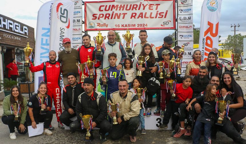 KKRK’nin Ralli Şampiyonası yapıldı