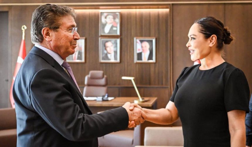 Başbakan Üstel Hülya Avşar'ı kabul etti...