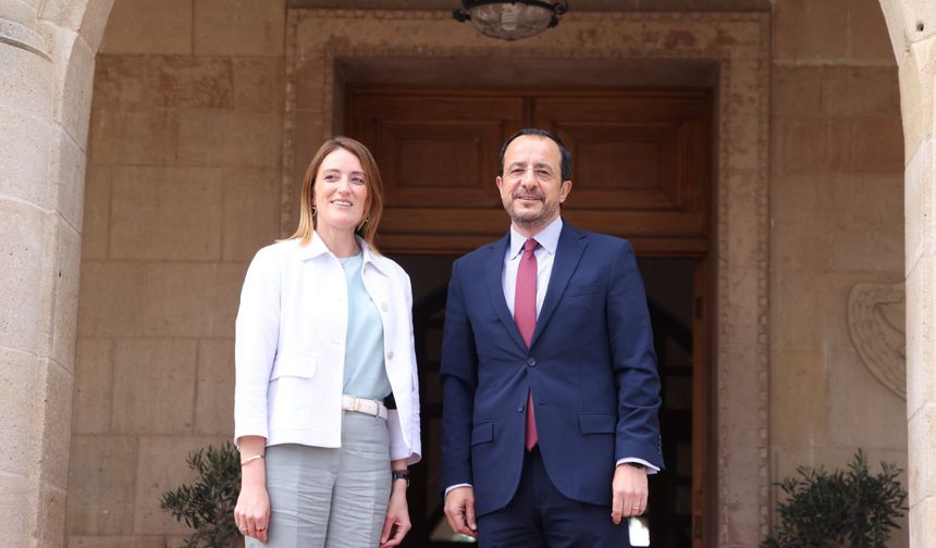 Metsola’dan Hristodulidis’ın “2026’nın Schengen yılı olması” talebine destek