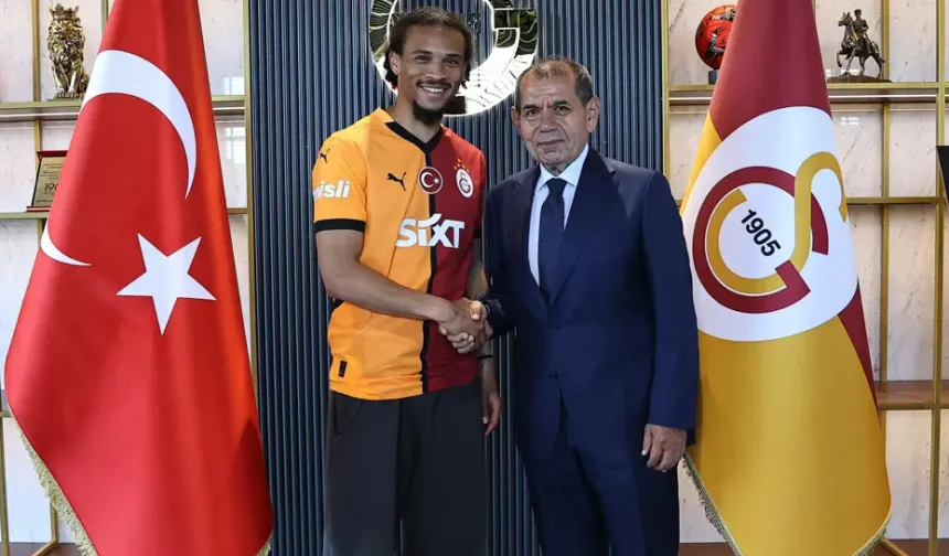 Leroy Sane resmen Galatasaray'da: Transfer detayları açıklandı