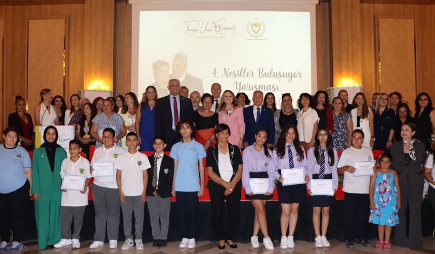 4. Nesiller Buluşuyor Yarışması’nın ödülleri verildi