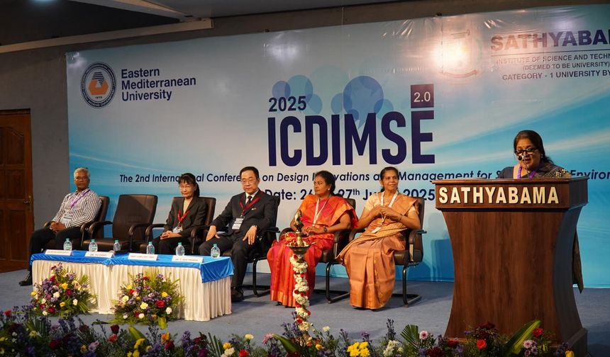 DAÜ Hindistan’dan bir üniversiteyle çevresel tasarım konferansı düzenledi