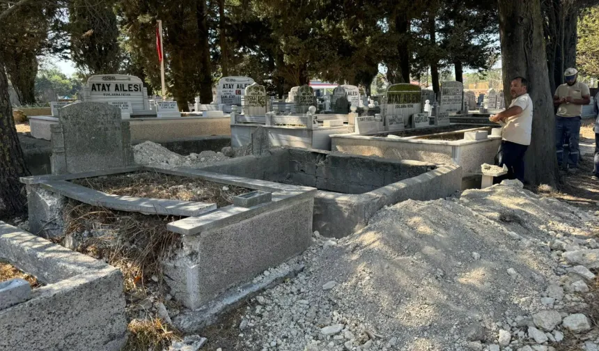 Yer İstanbul... Mezarlıkta 'define' aradılar: Kendilerini 'kemikleri çalmadık' diye savundular