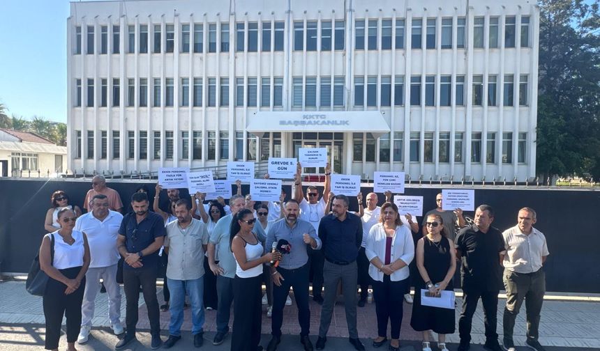 Grev 5'inci gününde... Sendikalar: Eksik personel ile tam iş olmaz