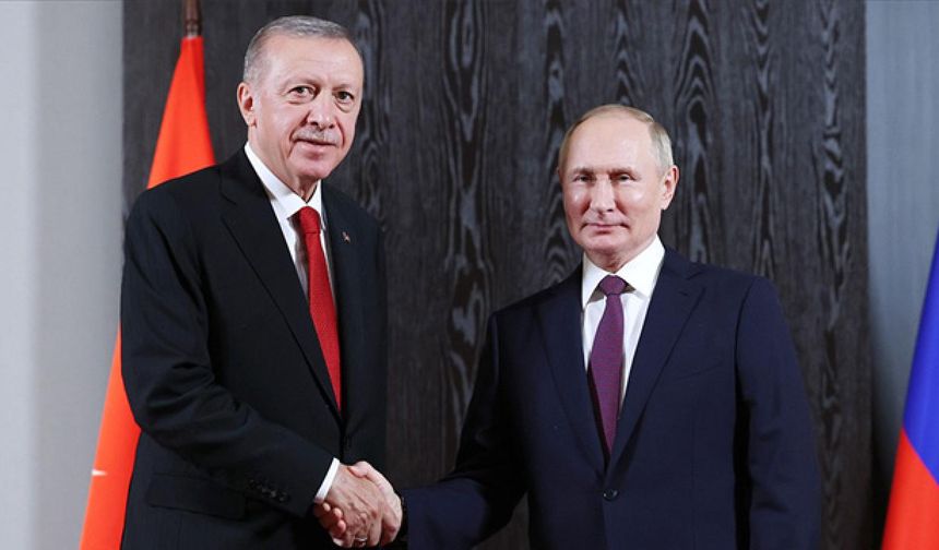 Erdoğan, Rusya Devlet Başkanı Putin'le görüştü
