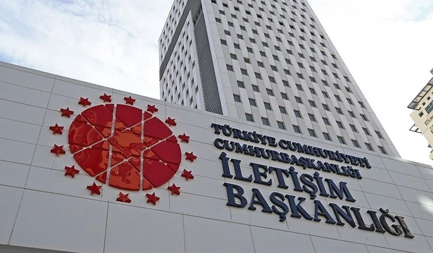 Türkiye Cumhuriyeti İletişim Başkanlığından İsrail'e tepki