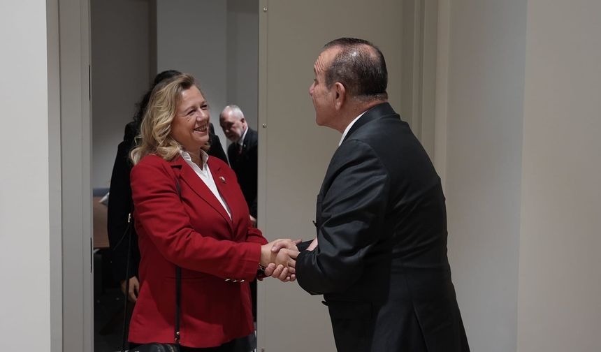 Ataoğlu, Anahtar Parti Genel Başkan Yardımcısı Semra Yel’i kabul etti