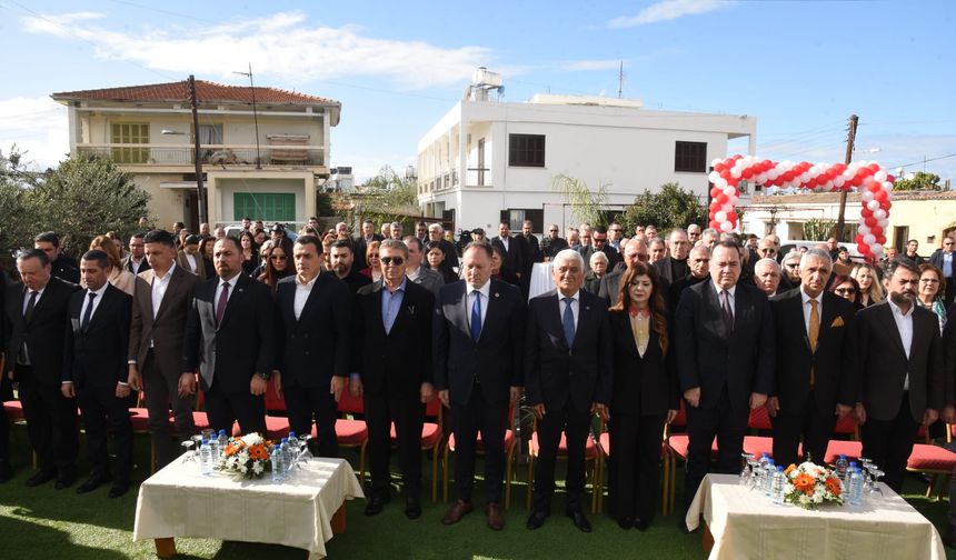 Güzelyurt Meslek Edindirme Merkezi düzenlenen törenle açıldı