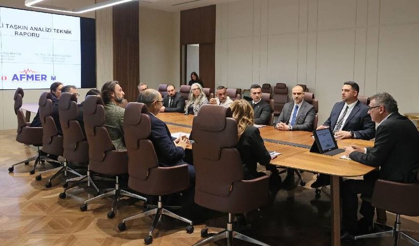 Cumhurbaşkanı Erhürman, Kıbrıs Türk İnşaat Mühendisleri Odası ile görüştü