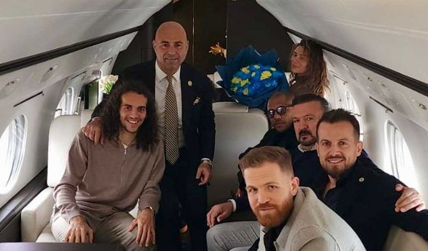 Fenerbahçe'nin yeni transferi Guendouzi, İstanbul'da