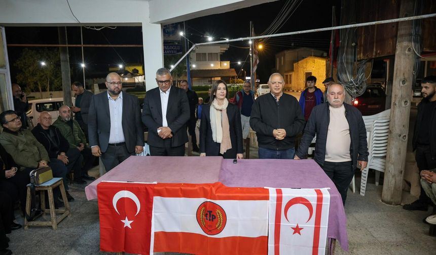 CTP, Paşaköy’de halkla bir araya geldi