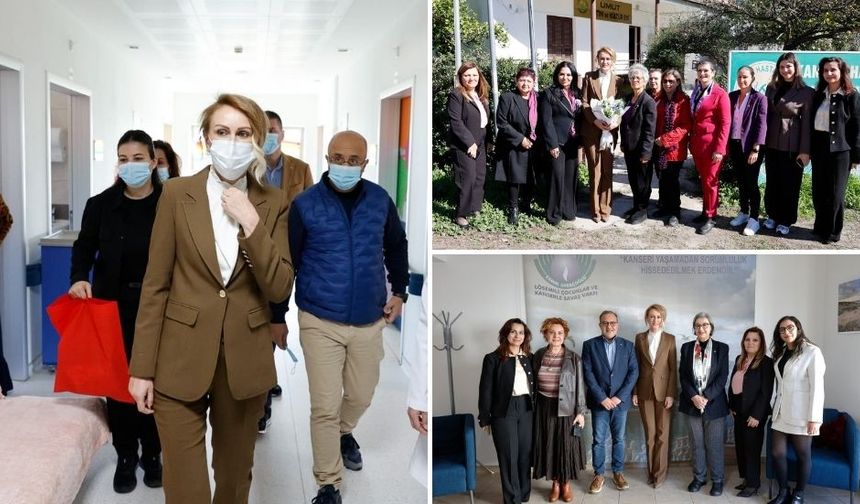 Erhürman’dan 4 Şubat Dünya Kanser Günü’nde anlamlı ziyaretler