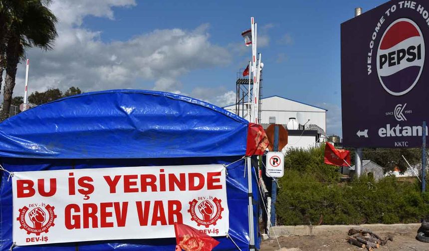 KTAMS VE KAMUSEN özelde sendikalaşmaya destek için grev yaptı