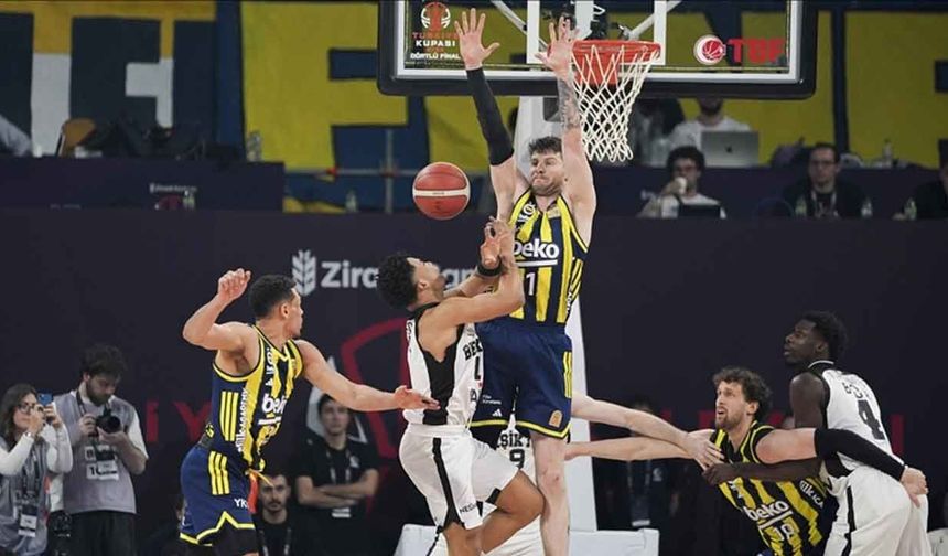 Türkiye Kupası'nın sahibi Fenerbahçe Beko