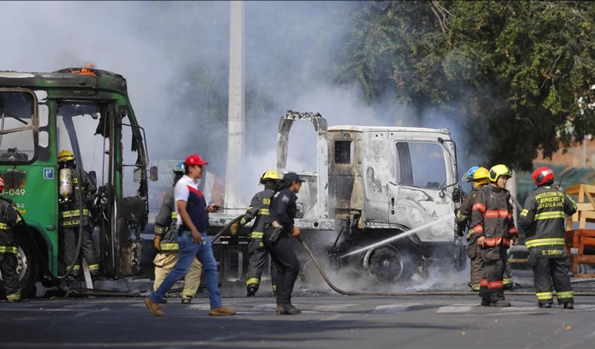 Meksika'da El Mencho'nun öldürülmesinin ardından çıkan şiddet olaylarında 55 kişi öldü