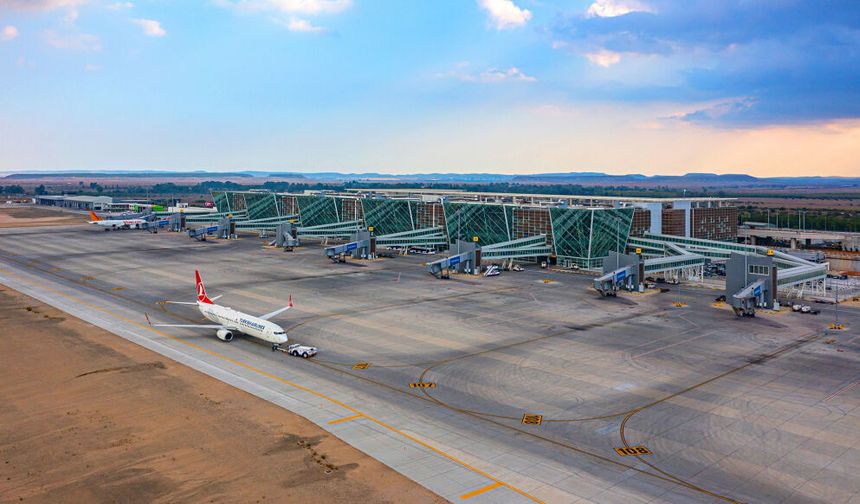 Ercan Havalimanı’nın Ramazan Bayramı trafiği 581 uçak