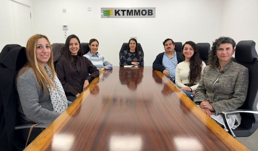 DAÜ İç Mimarlık Bölümü'nden İç Mimarlar Odası’na ziyaret